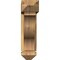 Ekena Millwork Funston Arts and Crafts Rough Sawn Bracket w/ Offset Brace, Western Red Cedar, 6"W x 22"D x 22"H BKT0604X22X22FST03RWR - alternate 4